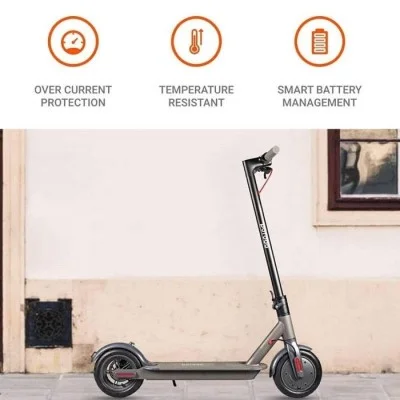 Porodo Lifestyle Electric Urban Scooter 500W - Black With Porodo bottle (2 Pack) - Black